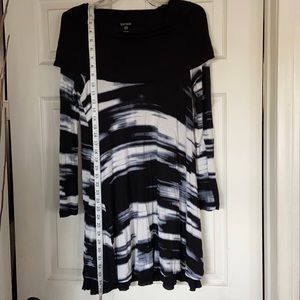 Kenzie tunic off shoulder dress